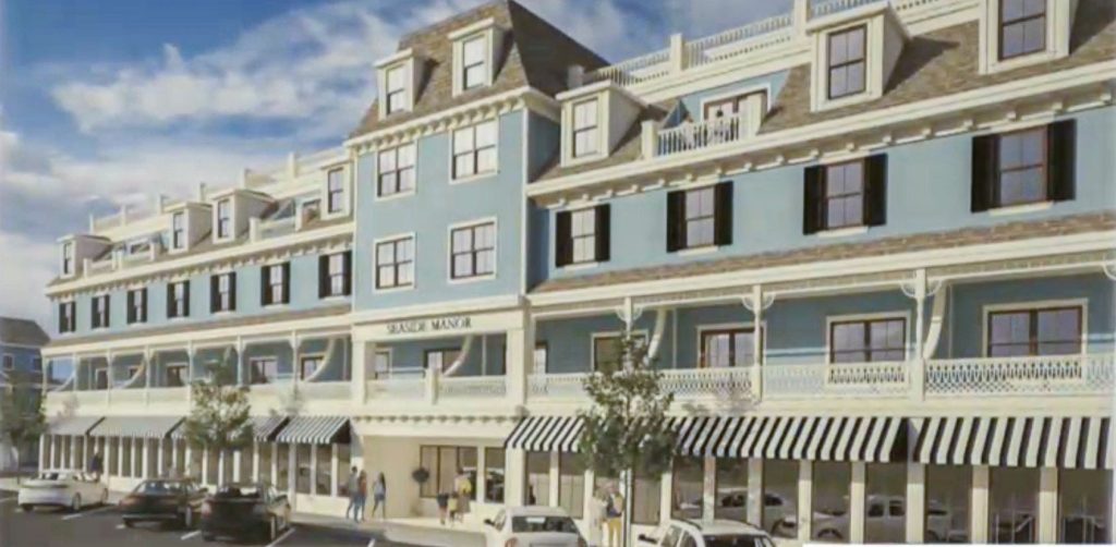 The proposed 'Seaside Manor' complex in Seaside Heights. (Planning Document)