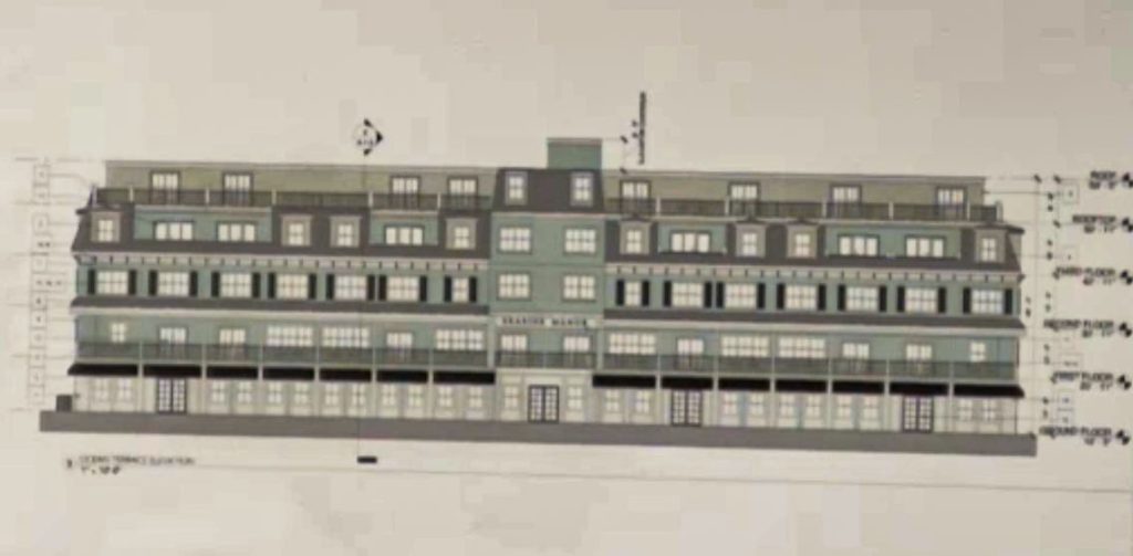 The proposed 'Seaside Manor' complex in Seaside Heights. (Planning Document)
