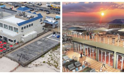 The Dupont Avenue Pier, with a rendering of an approved future restaurant. (Photo: Shorebeat)