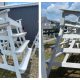 Retired Lavallette lifeguard stands for sale. (Credit: Borough of Lavallette)