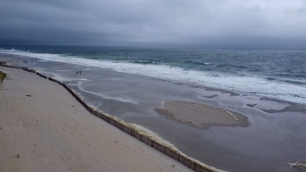 The effects of Hurricane Erin in Ortley Beach, N.J., Aug. 20, 2025. (Photo: Shorebeat)
