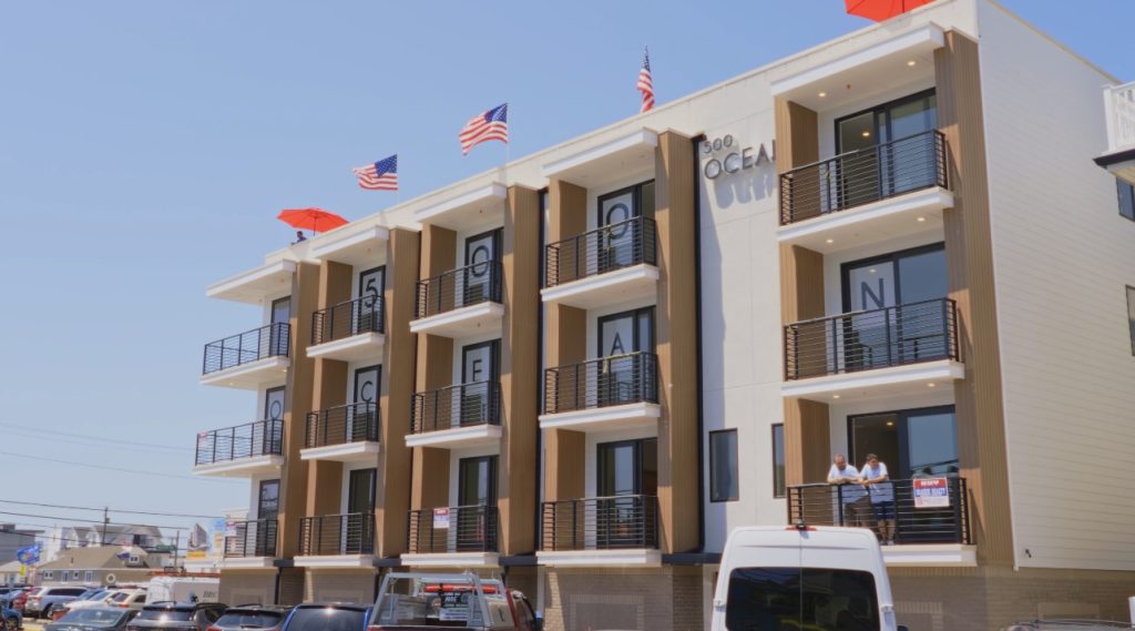 500 Ocean, a new townhome community in Seaside Heights, N.J. (File Photo)