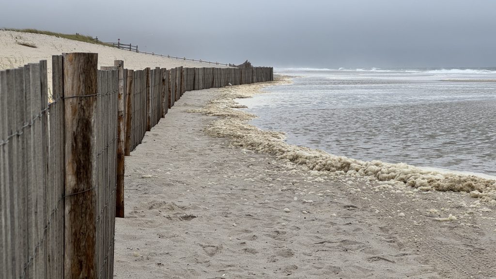 The effects of Hurricane Erin in Ortley Beach, N.J., Aug. 20, 2025. (Photo: Shorebeat)