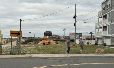 The future site of a bathhouse at 1521 Ocean Terrace, Seaside Heights, N.J., Aug. 2025. (Photo: Shorebeat)