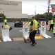 Meridian Archer 1200 barriers in use in Torrance, Calif., 2025. (Credit: Meridian Rapid Defense)