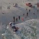 A rescue takes place in Seaside Heights, N.J., Aug. 11, 2025. (Screenshot: Jersey Shore Fire Response/ Instagram)