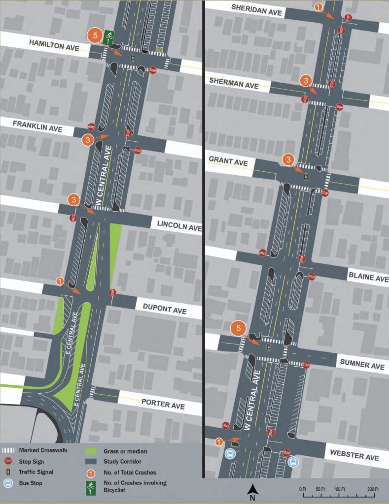 Images from a report on the redesign of Central Avenue in Seaside Heights. (Credit: NJTPA)
