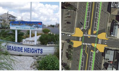 Images from a report on the redesign of Central Avenue in Seaside Heights. (Credit: NJTPA)