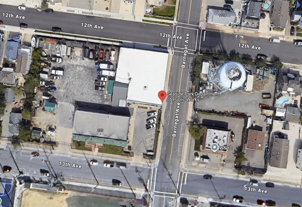 Public Works building, Seaside Park, N.J. (Credit: Google Maps)