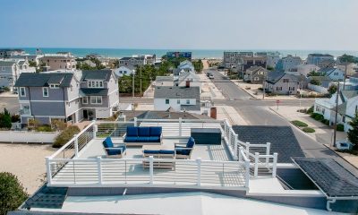 A rooftop deck on a home in Long Beach Island. (Credit: My LBI Beach Rental)