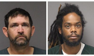 Michael Daluesio, 43, of Seaside Heights, and Nathan Miller, 31, of Seaside Heights. (Credit: Ocean County Jail)