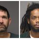 Michael Daluesio, 43, of Seaside Heights, and Nathan Miller, 31, of Seaside Heights. (Credit: Ocean County Jail)