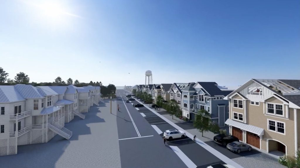 Homes proposed for 23rd and 24th avenues in South Seaside Park. (Photo: Arya Properties)