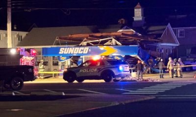 A photo of the Sunoco station in Lavallette, N.J., Dec. 19, 2025, as captured by Jersey Shore Scanner News.