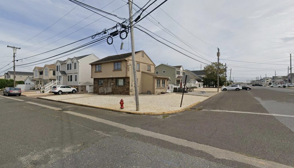 The home at 2307 Baltimore Avenue, Lavallette, N.J. (Google Earth)
