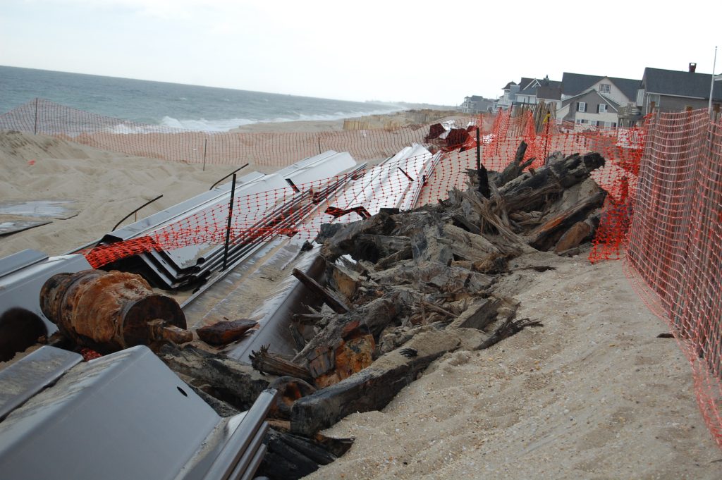 The wreck of the Ayreshire, discovered in 2014 in Normandy Beach, Brick Township, N.J. (Photo: Shorebeat)