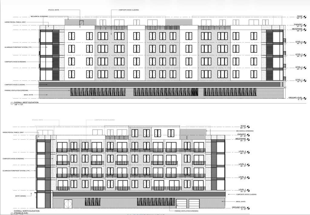 Renderings of the mixed-use complex proposed to replace the former Bamboo nightclub in Seaside Heights, April 2026. (Planning Document)
