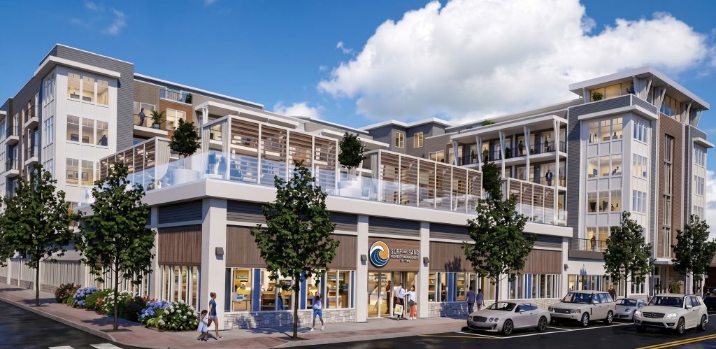 The final rendering of the proposed Bamboo replacement mixed-use building, May 2026. (Photo: Planning Document)