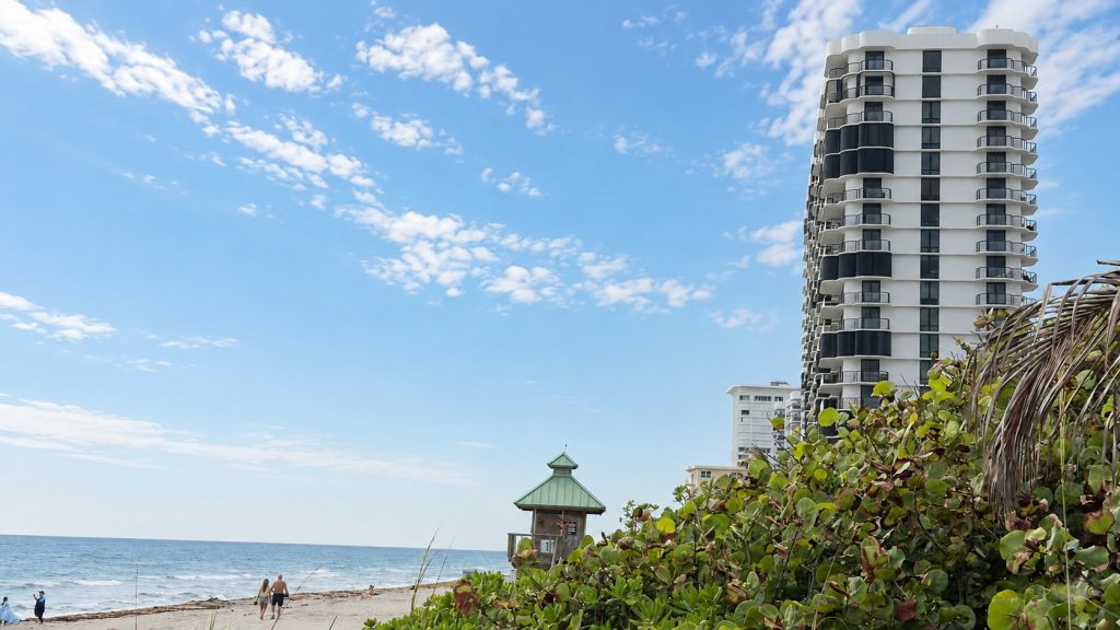 High-rises along the ocean in Boca Raton, FL. (Photo: Shorebeat/Boca Daily News)