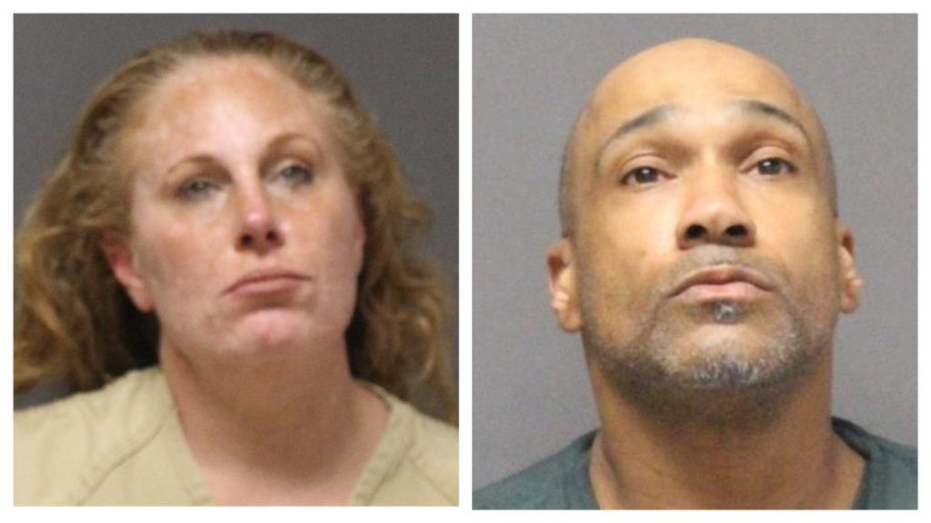 Leo Johnson, 50, and Michelle Karcher, 46. (Photos: Ocean County Jail)
