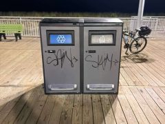 Suspected vandals in Seaside Heights. (Photo: Borough of Seaside Heights)