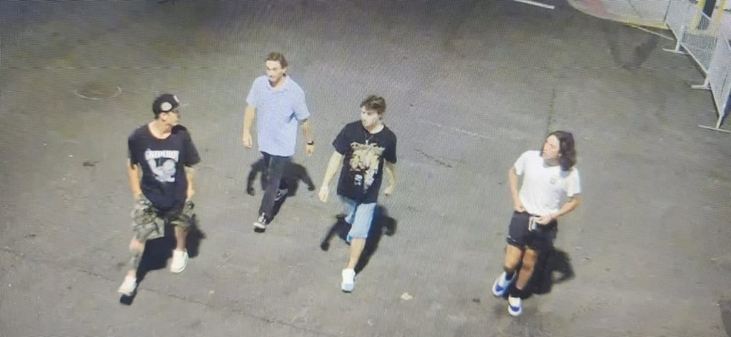 Suspected vandals in Seaside Heights. (Photo: Borough of Seaside Heights)