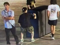 Suspected vandals in Seaside Heights. (Photo: Borough of Seaside Heights)