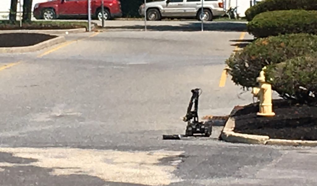 An object left off Route 37 in Toms River, Aug. 31, 2017. (Photo: TRPD)