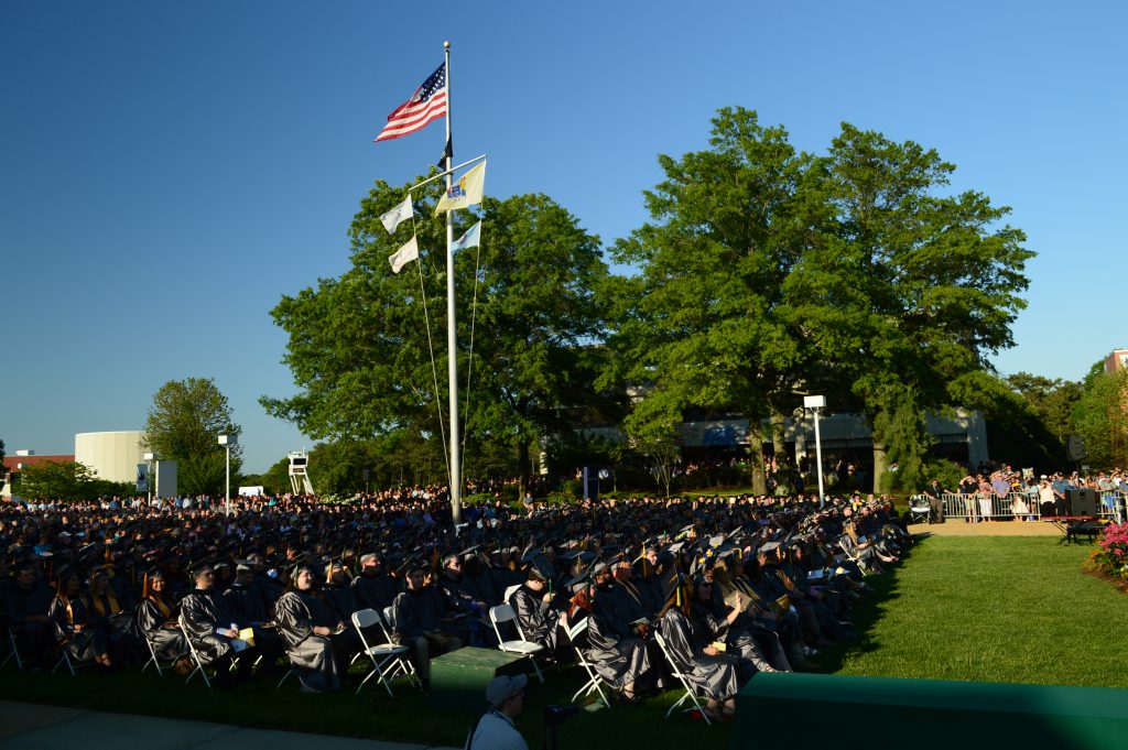 Ocean County College's 2018 commencement ceremony. (Photo: Daniel Nee)