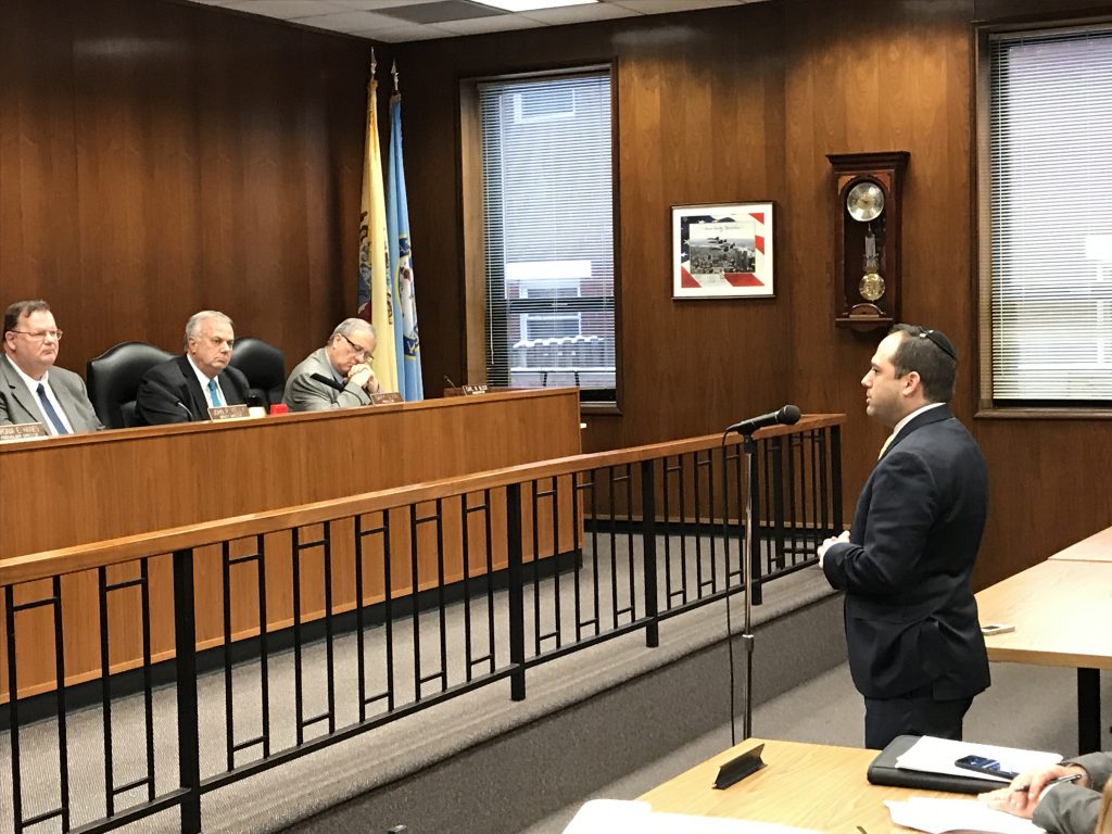 Michael Cohen addresses the Ocean County freeholder board, Feb. 20, 2019. (Photo: Daniel Nee)