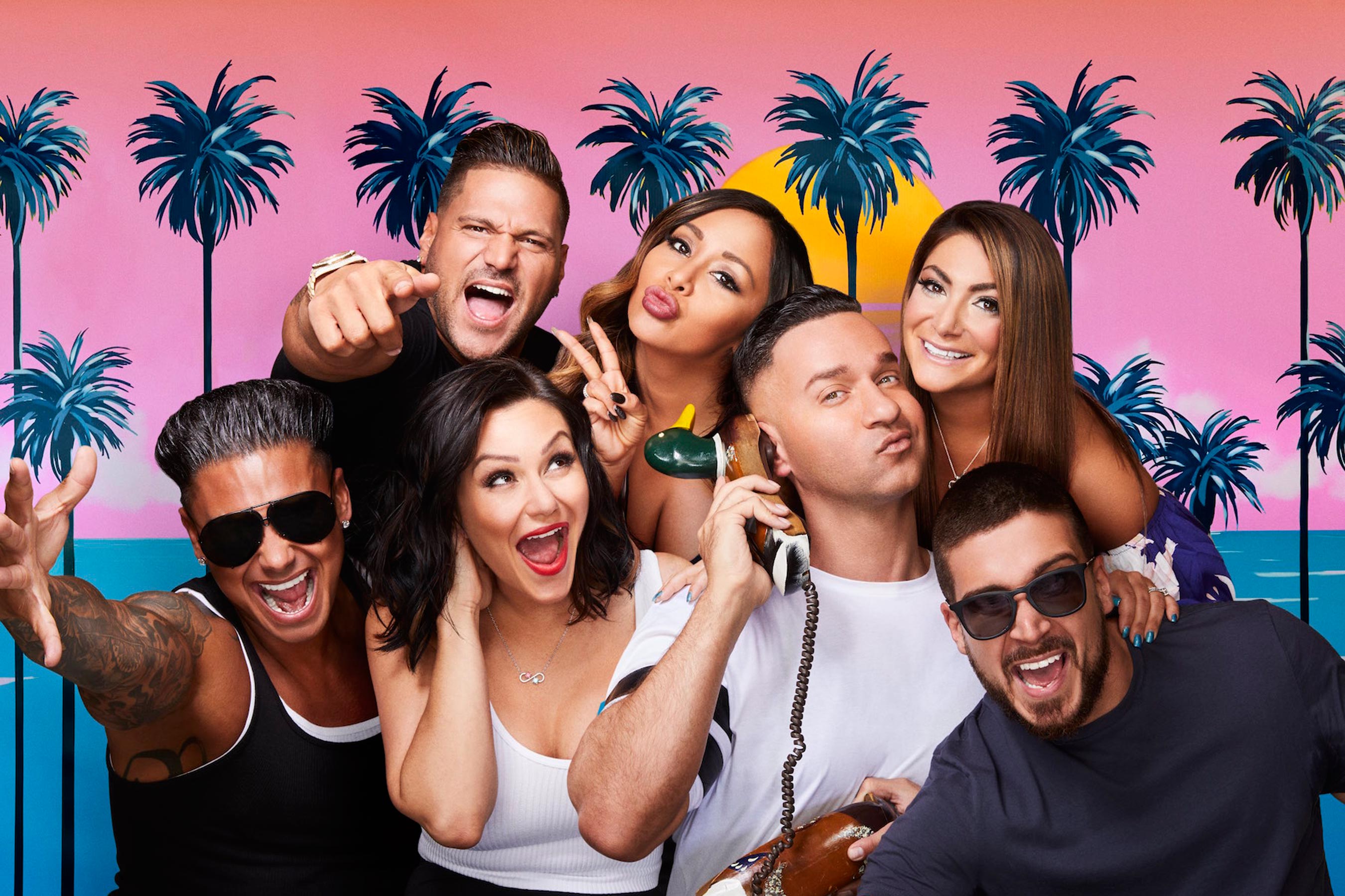 'Jersey Shore' cast members. (File Photo)