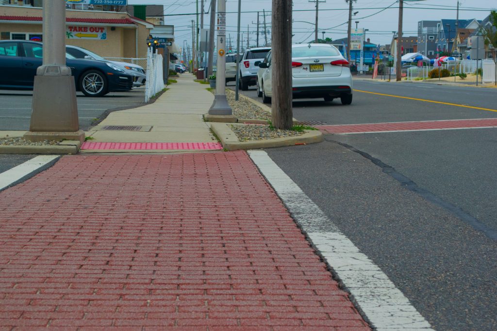 The Ortley Beach downtown business district, Aug. 2019. (Photo: Daniel Nee)