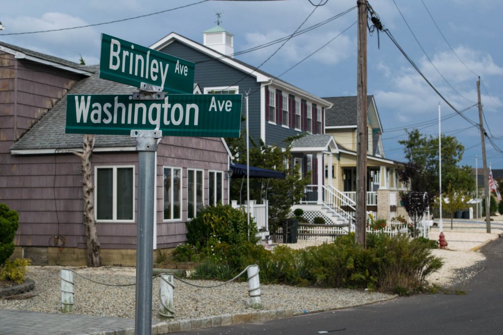 An area of Ortley Beach that is seeking to become part of Lavallette, Oct. 2019. (Photo: Daniel Nee)