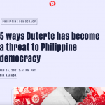 A headline on Rappler. (Screenshot)