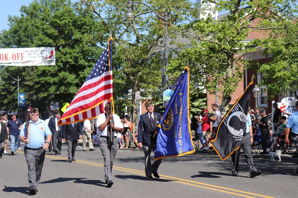The 2019 Toms River Memorial Day parade down Main and Washington streets. Photo courtesy Toms River Township.