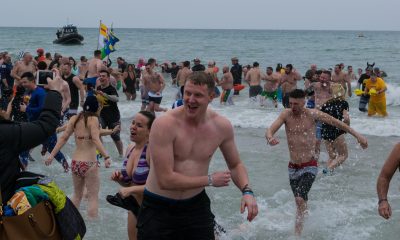 Participants in the 2019 Seaside Heights Polar Plunge. (Photo: Daniel Nee)