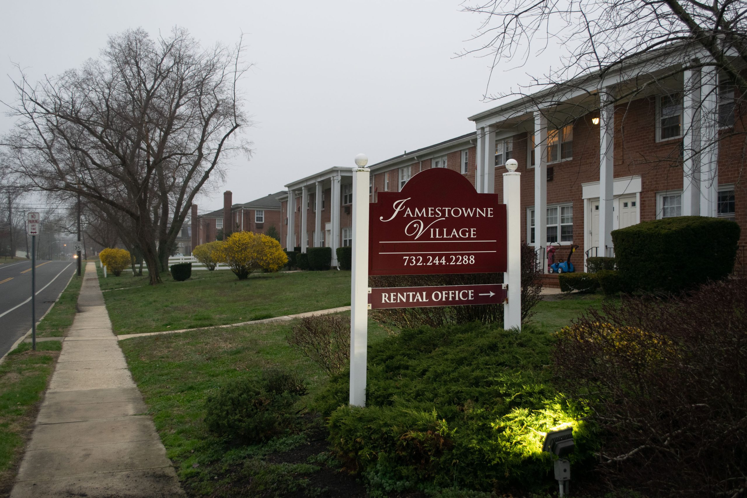 Jamestowne Village Apartments, Toms River, N.J., March 2022. (Photo: Daniel Nee)