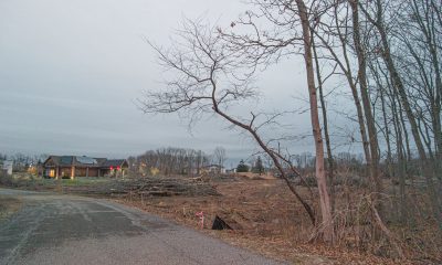 Construction begins at the forthcoming Toms River VA Outpatient Clinic, March 2022. (Photo: Daniel Nee)