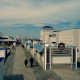 Visitors enjoy a warm day on the Seaside Heights boardwalk, April 13, 2022. (Photo: Daniel Nee)