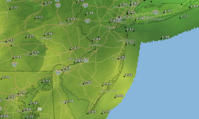 Rainfall totals by Sunday, May 8, 2022. (Credit: NWS)