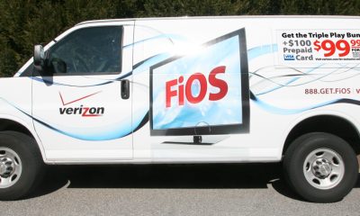 Verizon FiOS truck. (Photo: B2B Media)