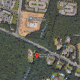 The location where half of a 48-home development was approved in Toms River, Sept. 2022. (Credit: Google Maps)