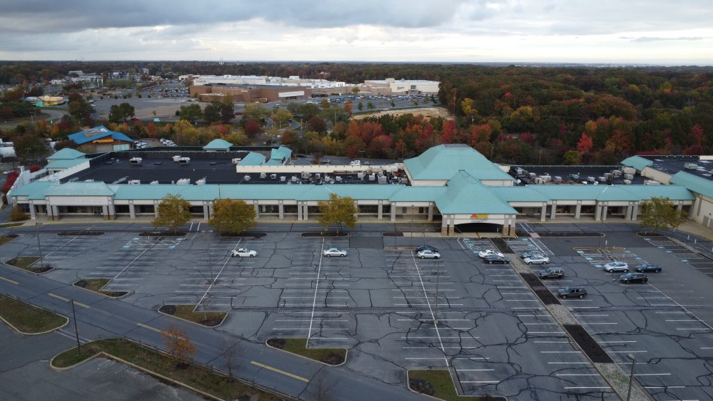An aerial view of the Seacourt Pavilion, Toms River, N.J., Oct. 2022. (Photo: Daniel Nee)