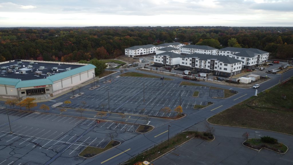 An aerial view of the Seacourt Pavilion, Toms River, N.J., Oct. 2022. (Photo: Daniel Nee)