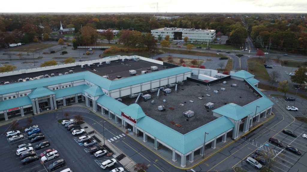 An aerial view of the Seacourt Pavilion, Toms River, N.J., Oct. 2022. (Photo: Daniel Nee)