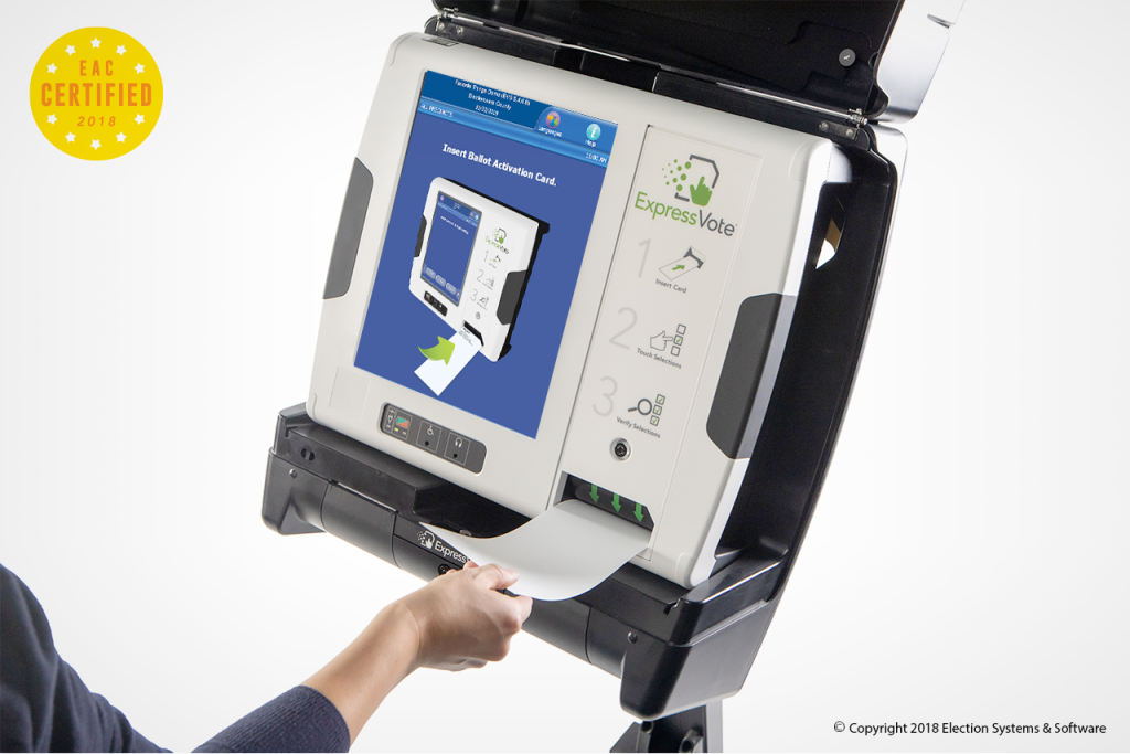 Express Vote XL Voting Systems. (Photo: ESS)