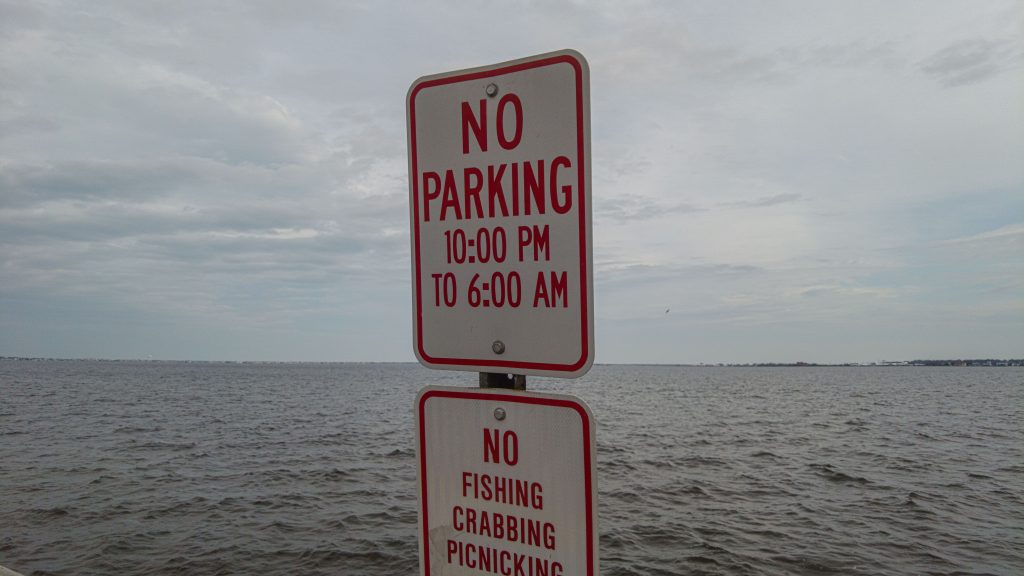 A parking area is causing concern among residents on Bay Shore Drive in Toms River, March 2023. (Photo: Daniel Nee)
