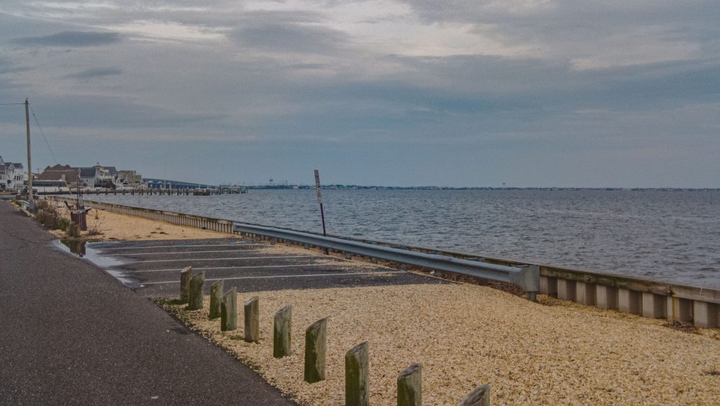 A parking area is causing concern among residents on Bay Shore Drive in Toms River, March 2023. (Photo: Daniel Nee)