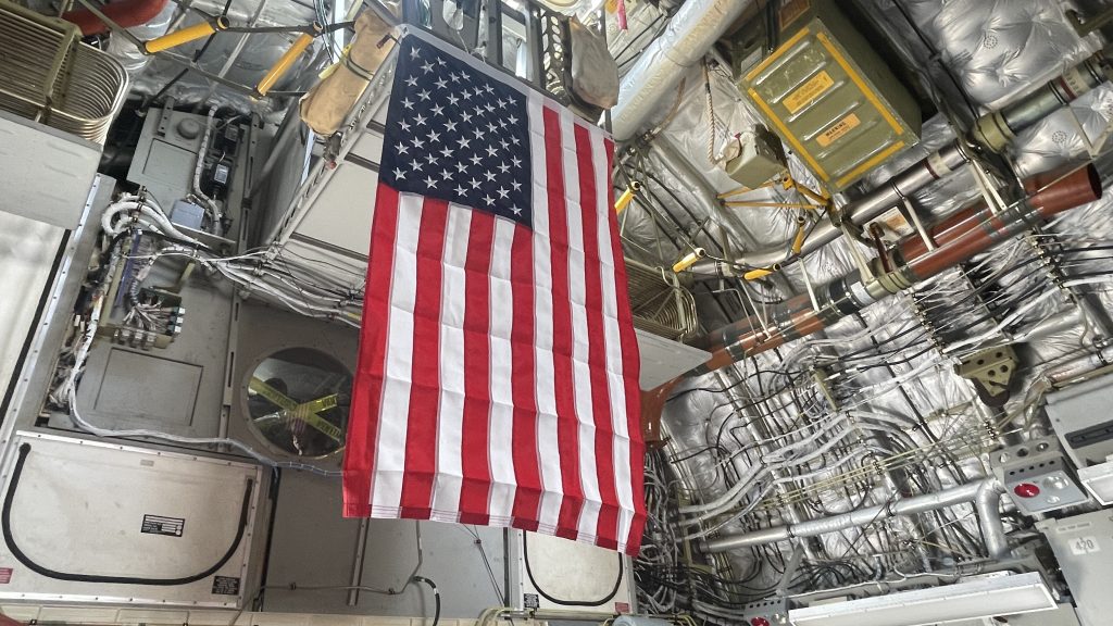 The interior of a C-17 transport. (Photo: Shorebeat)