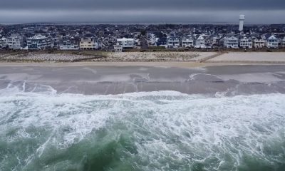 The effects of Hurricane Erin in Ortley Beach, N.J., Aug. 20, 2025. (Photo: Shorebeat)